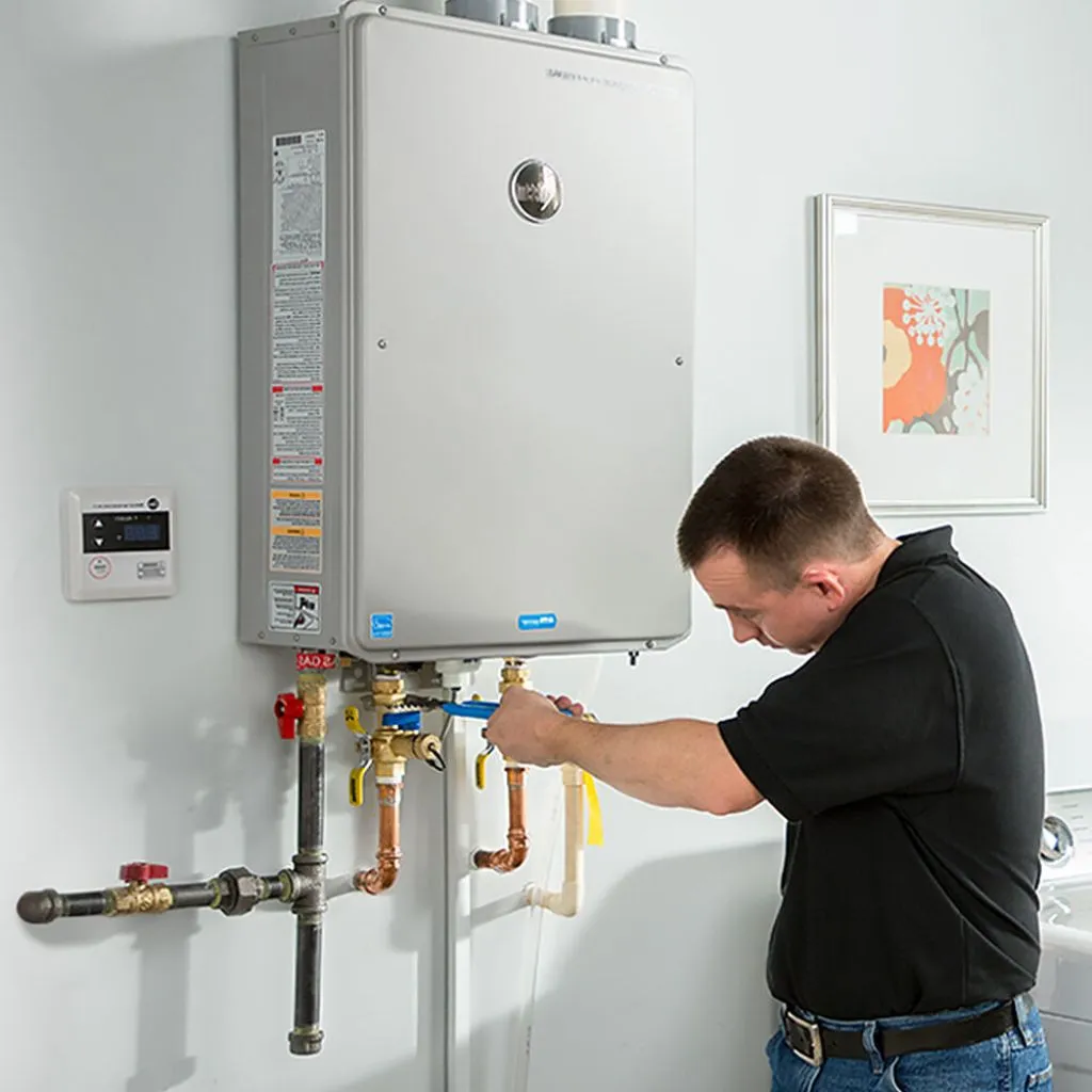 tankless water heater repair in Underwood, ND